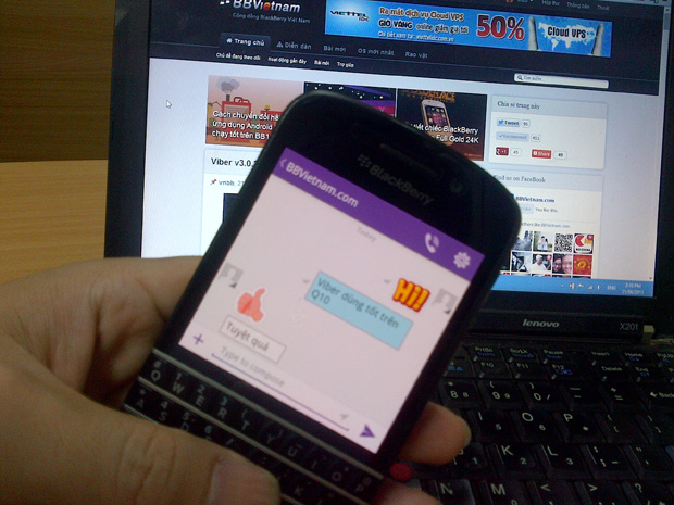 blackberry z10 viber app download